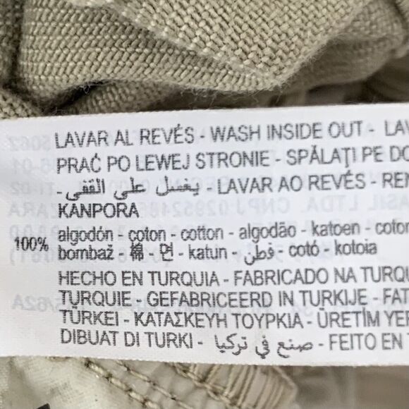 Zara Paperbag Denim Jeans Sz 2 Brown High Rise Taper Pant Preppy Boho Grunge - Picture 12 of 12